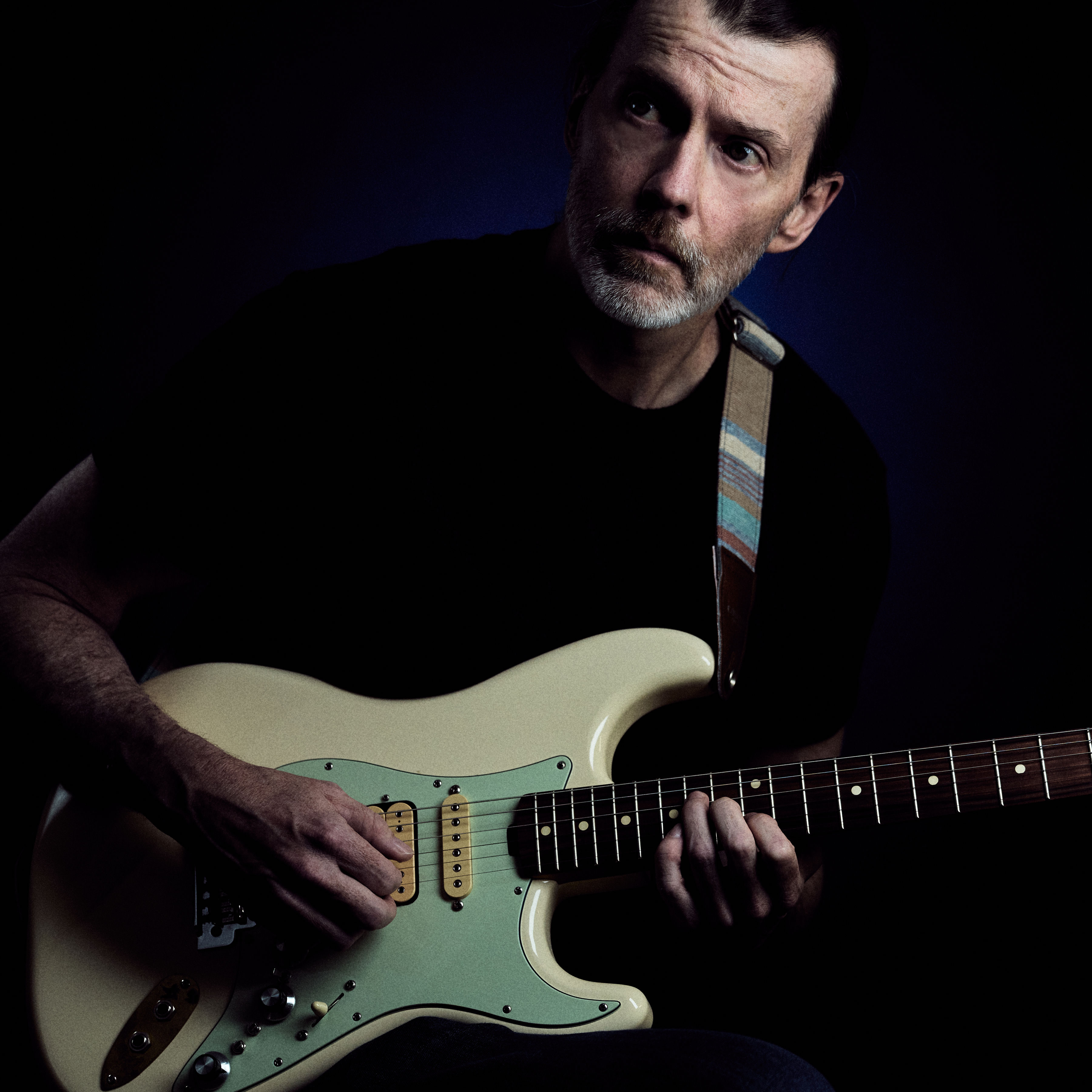 Jon Hatch with guitar